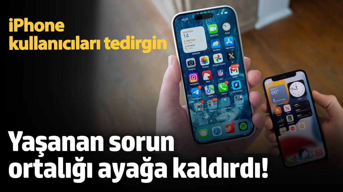 iPhone  kullanıcıları tedirgin: Yaşanan sorun ortalığı ayağa kaldırdı! Garip garip sesler gelmeye başladı